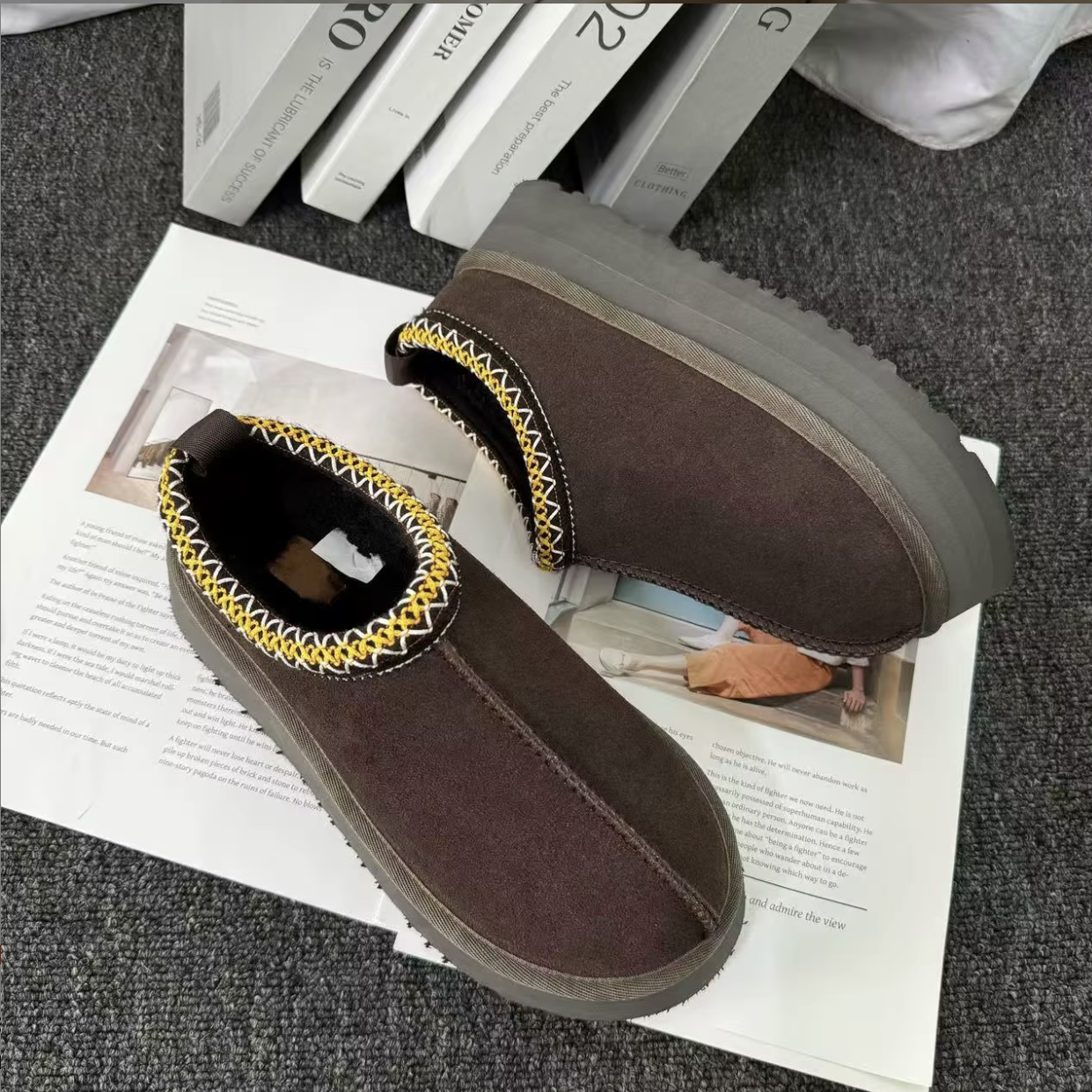 Fleece Talisman Slippers